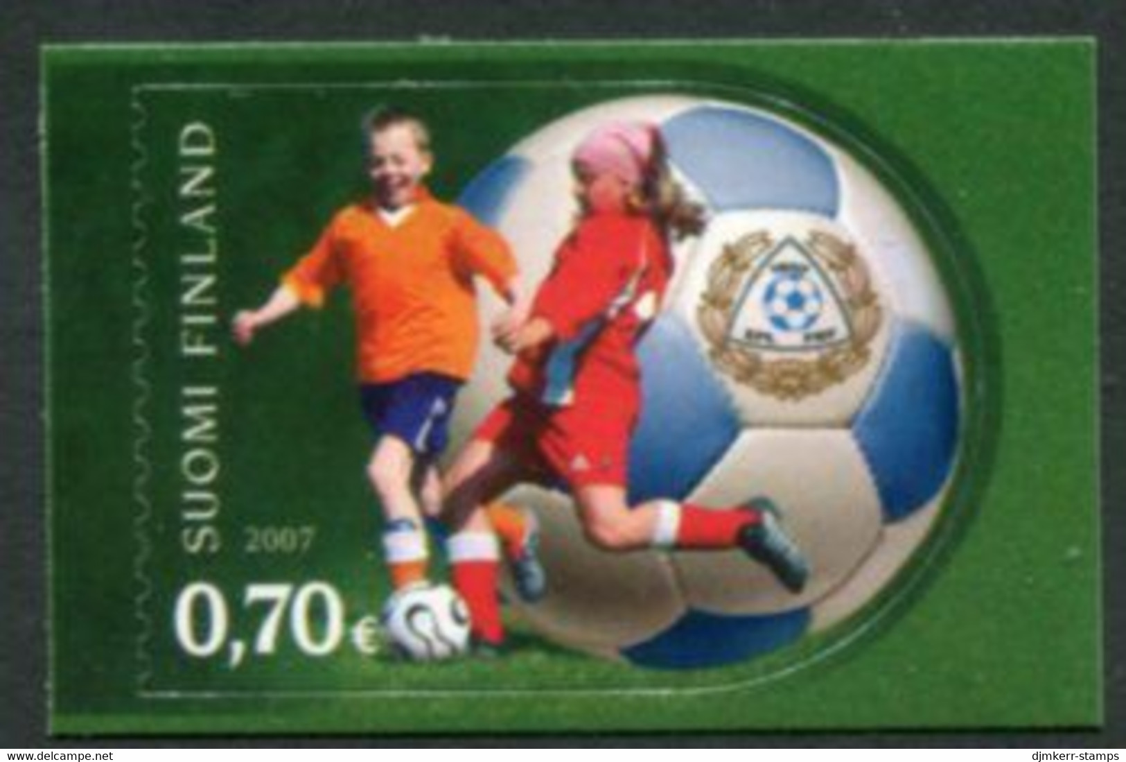 FINLAND 2007 Centenary Of Football League MNH / **.  Michel  1840 - Unused Stamps