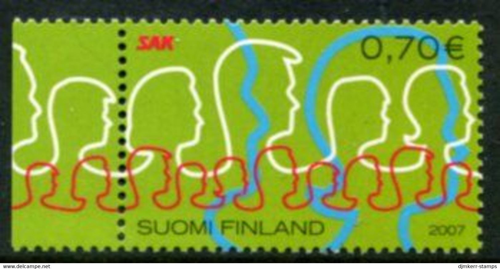 FINLAND 2007 Centenary Of Trade Unions MNH / **.  Michel  1838 - Ungebraucht