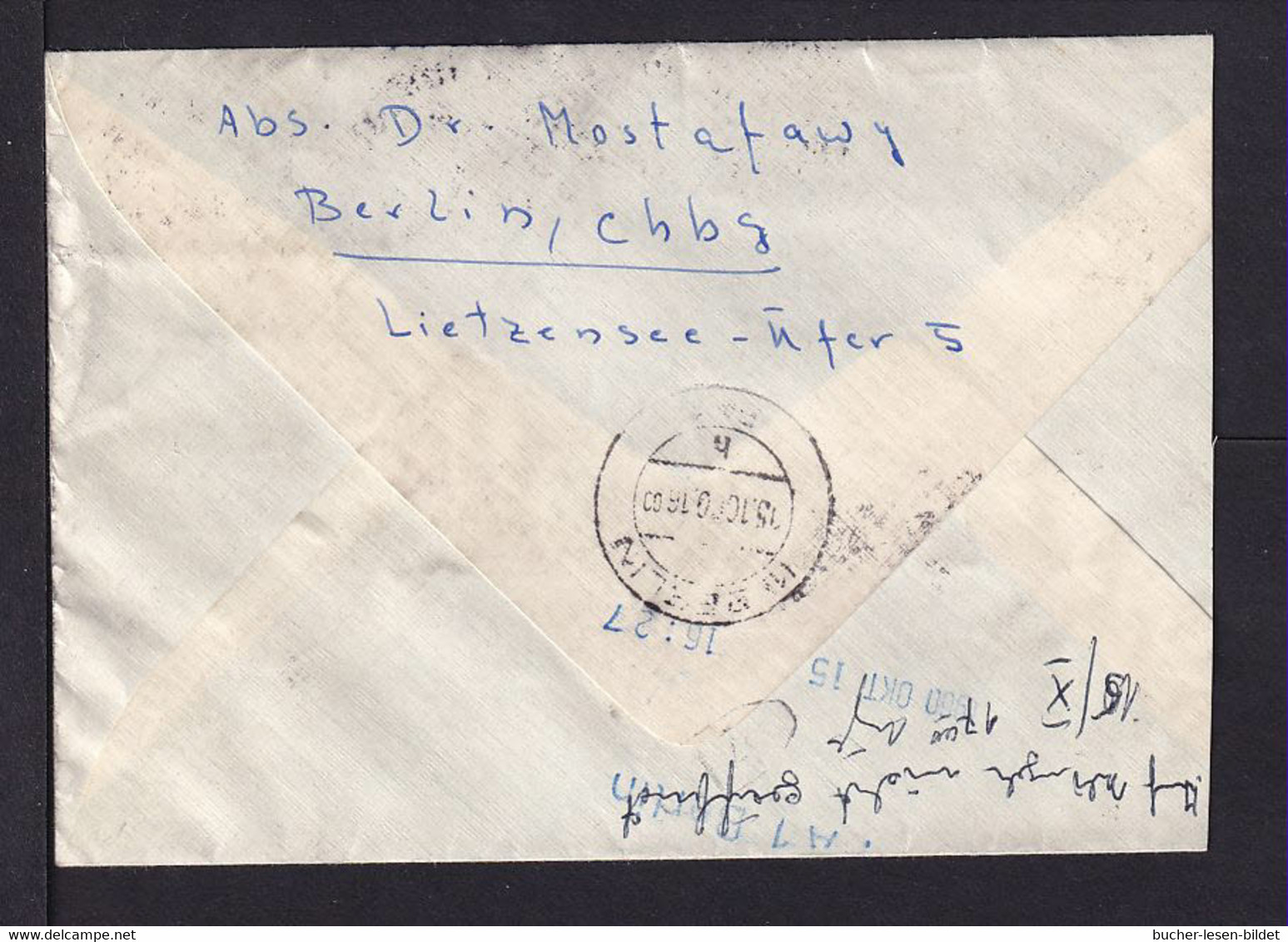 1960 - Heuss Mischfrankatur Auf Rohrpost-Eilbotenbrief Ab Charlottenburg Nach Tempelhof - Cartas & Documentos