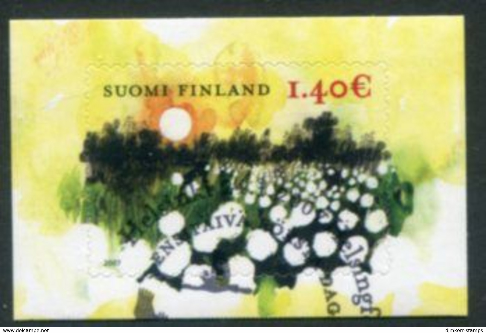 FINLAND 2007 Painting: Sunset Used.  Michel  1830 - Used Stamps