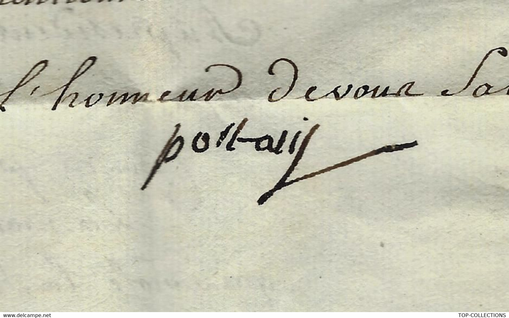 1803 LETTRE AUTOGRAPHE SIGNEE PORTALIS  CONSEIL ETAT  CULTE ORDRE DE MALTE V.Traité D’Amiens HISTORIQUE - Historische Documenten