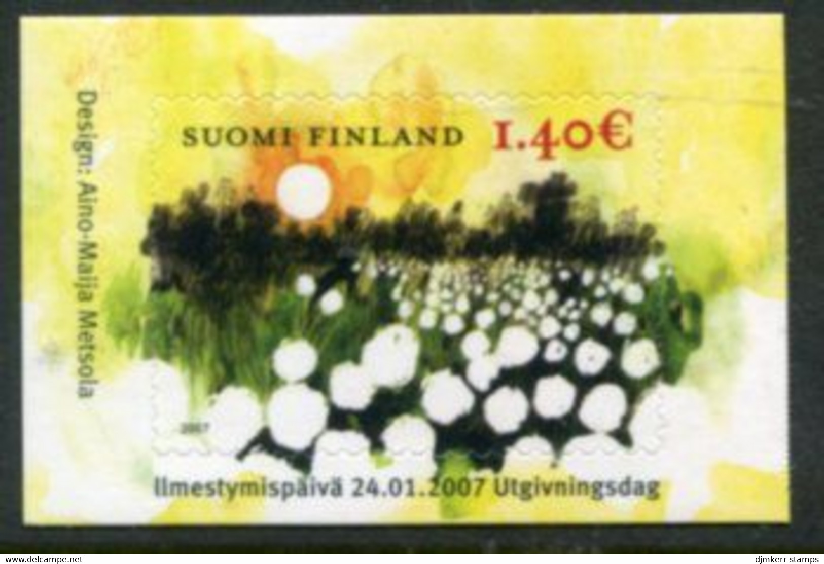 FINLAND 2007 Painting: Sunset MNH / **.  Michel  1830 - Unused Stamps