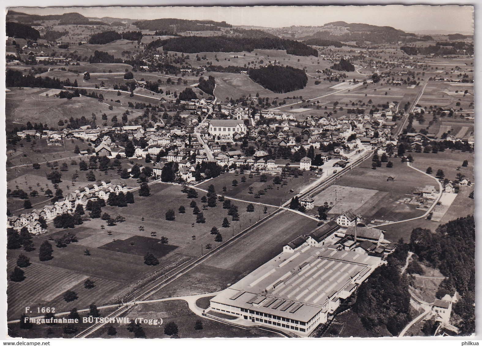 Bütschwil Toggenburg - Flugaufnahme - Bütschwil-Ganterschwil