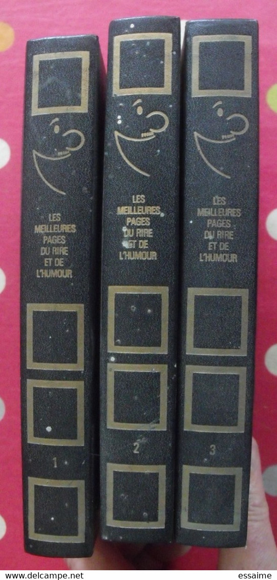 Les Meilleures Pages Du Rire Et De L'humour. 3 Tomes. Dac Daninos Cuppy Devos Guitry Raynaud Saki. Famot Beauval 1978 - Humor