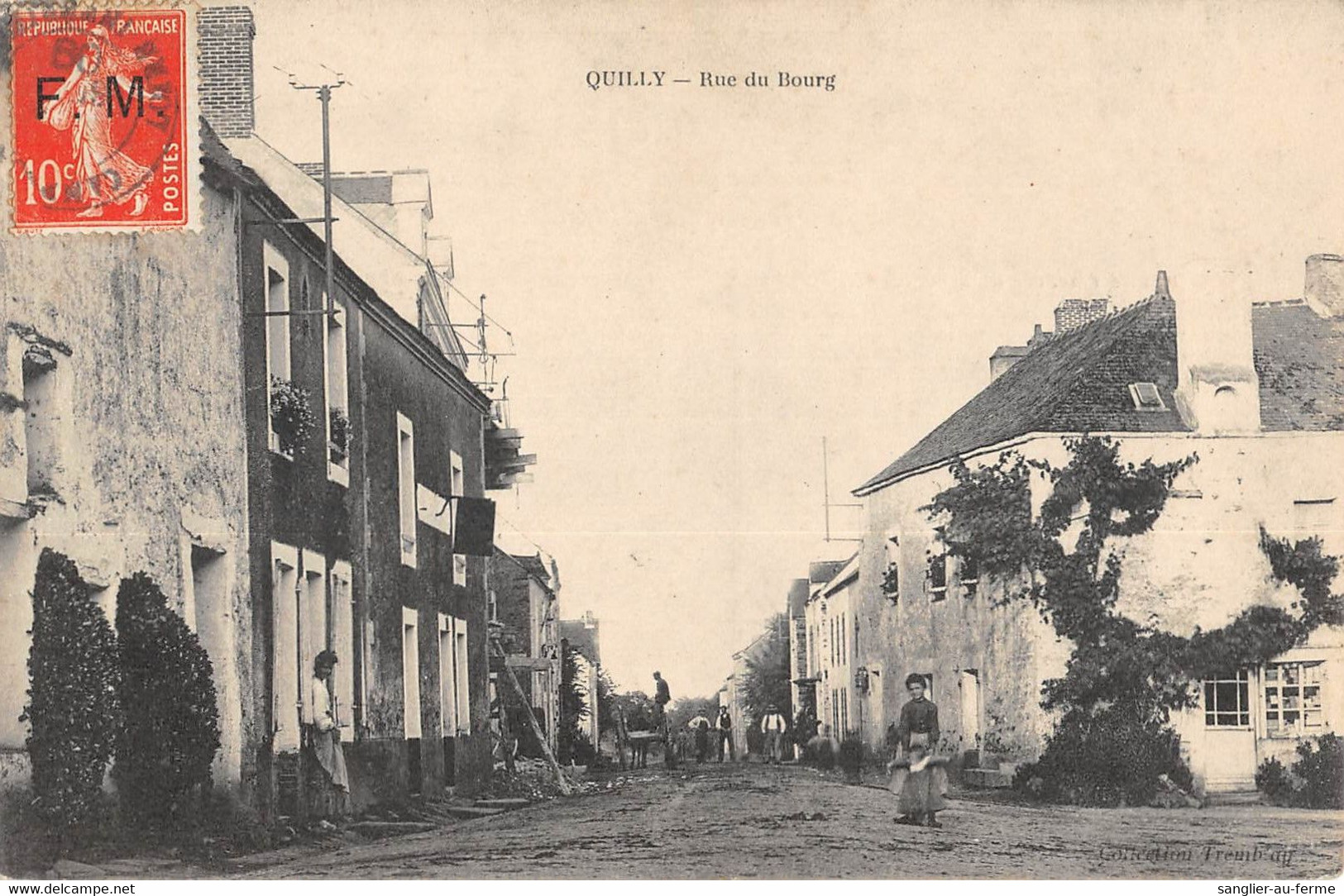 CPA 44 QUILLY RUE DU BOURG - Autres & Non Classés