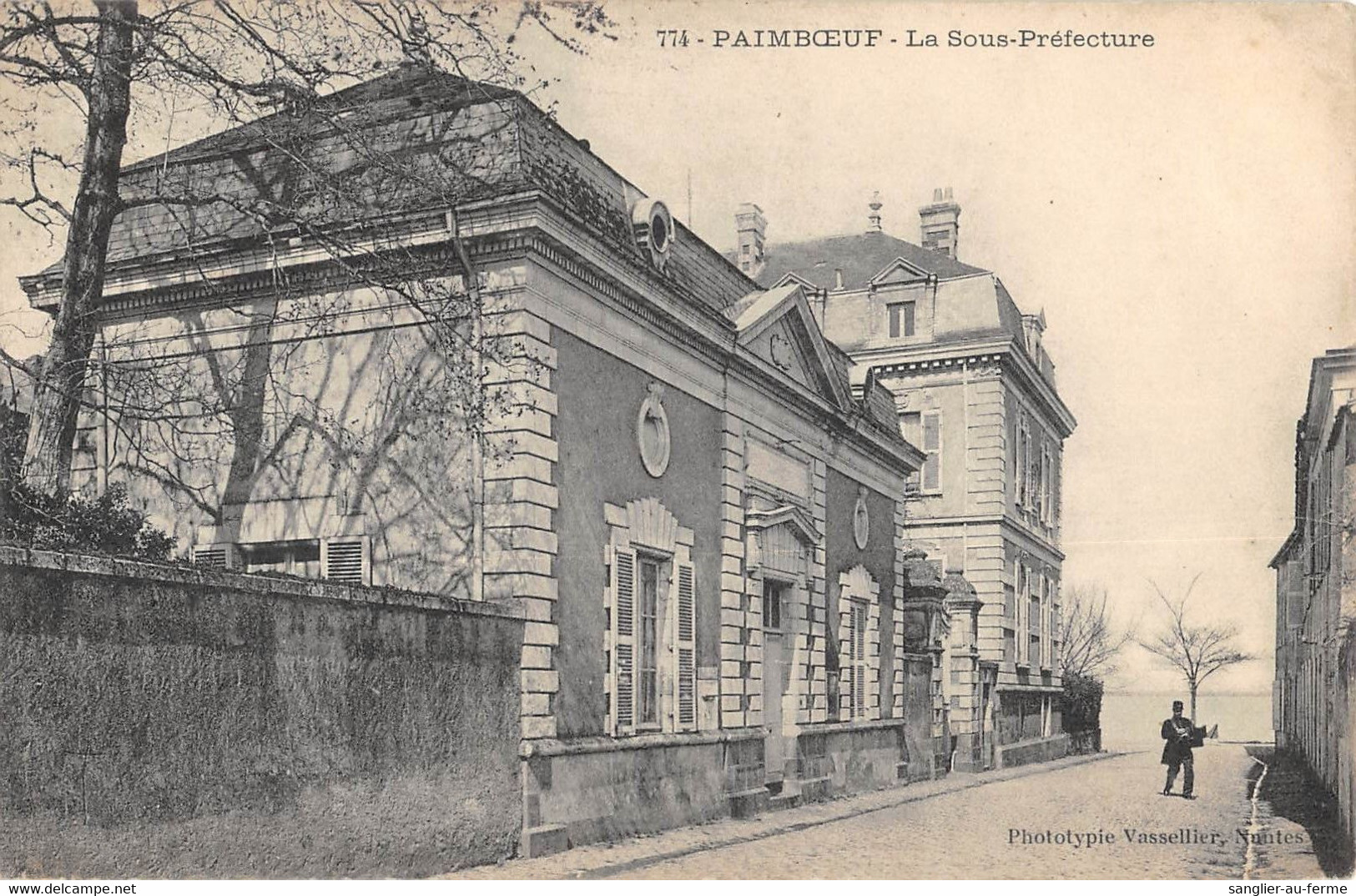 CPA 44 PAIMBOEUF LA SOUS PREFECTURE - Paimboeuf