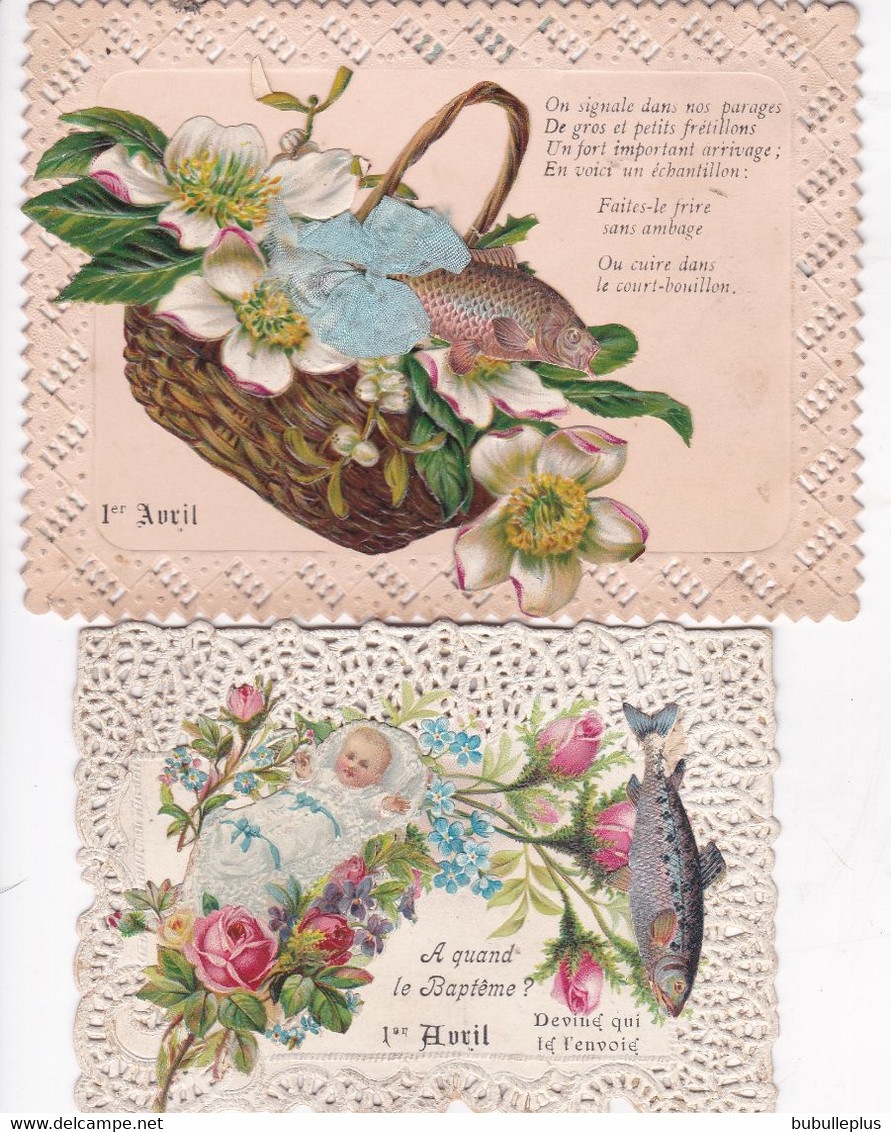 CARTE FANTAISIE 1 ER AVRIL 2 Cartes - April Fool's Day