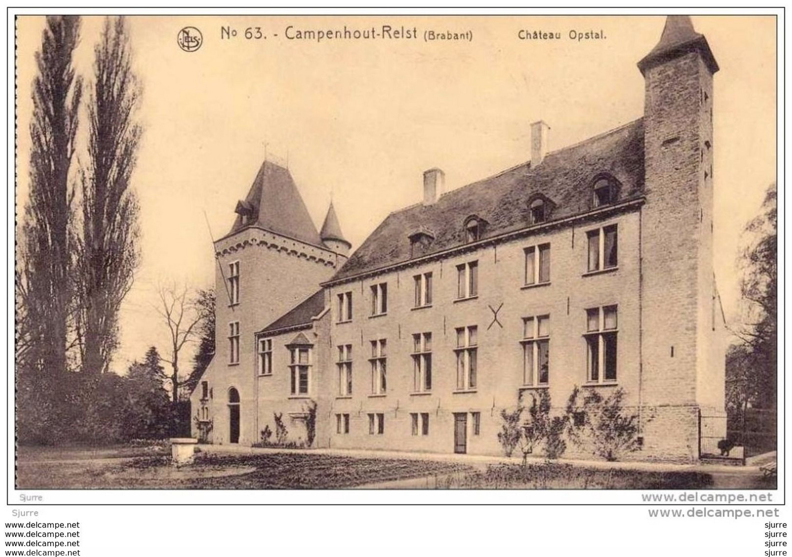 KAMPENHOUT-RELST - Kasteel OPSTAL - Château Campenhout-Relst - Kampenhout