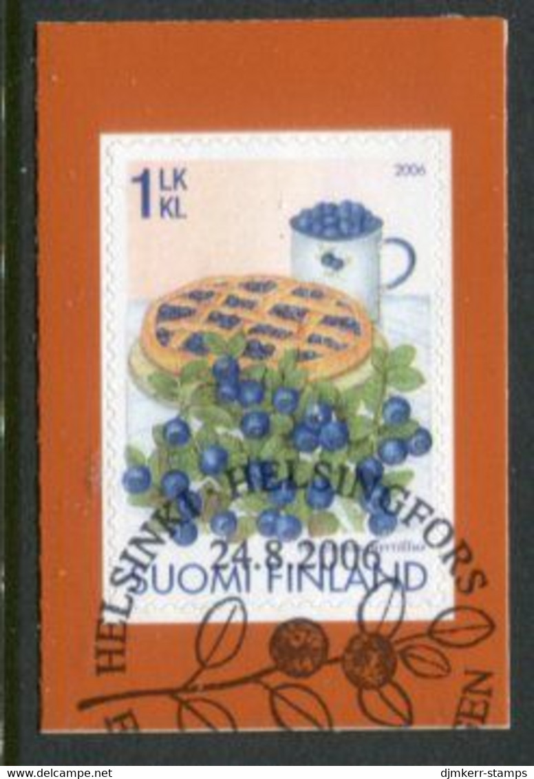 FINLAND 2006 Blueberries Used.  Michel  1814 - Usados