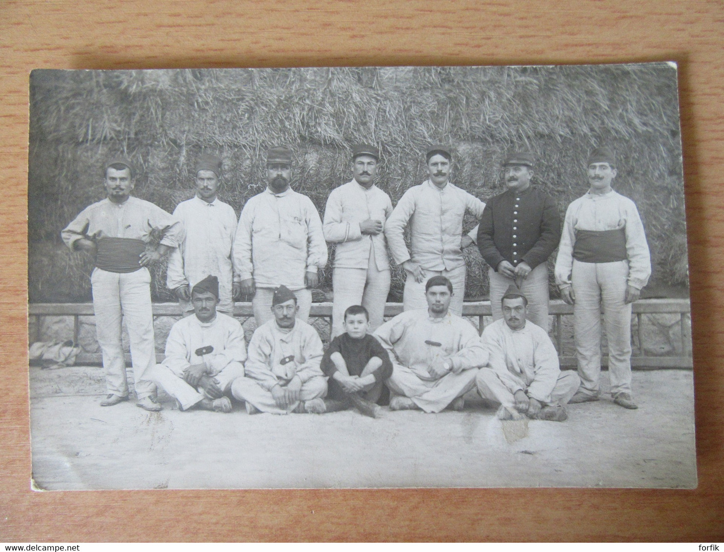 Guerre 14-18 - Carte Photo - 20e Régiment - Parc à Fourrages D'Oran (Algérie) - Reggimenti