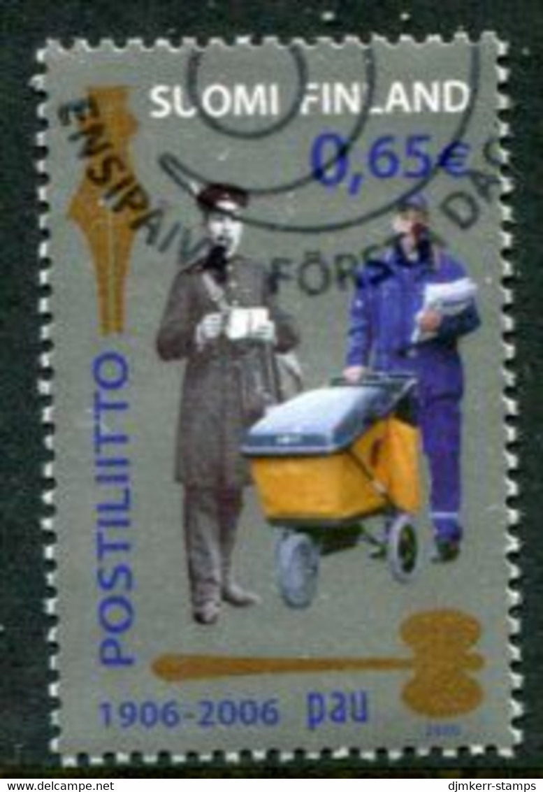 FINLAND 2006 Centenary Of Post And Logistics Trade Union Used.  Michel  1780 - Used Stamps