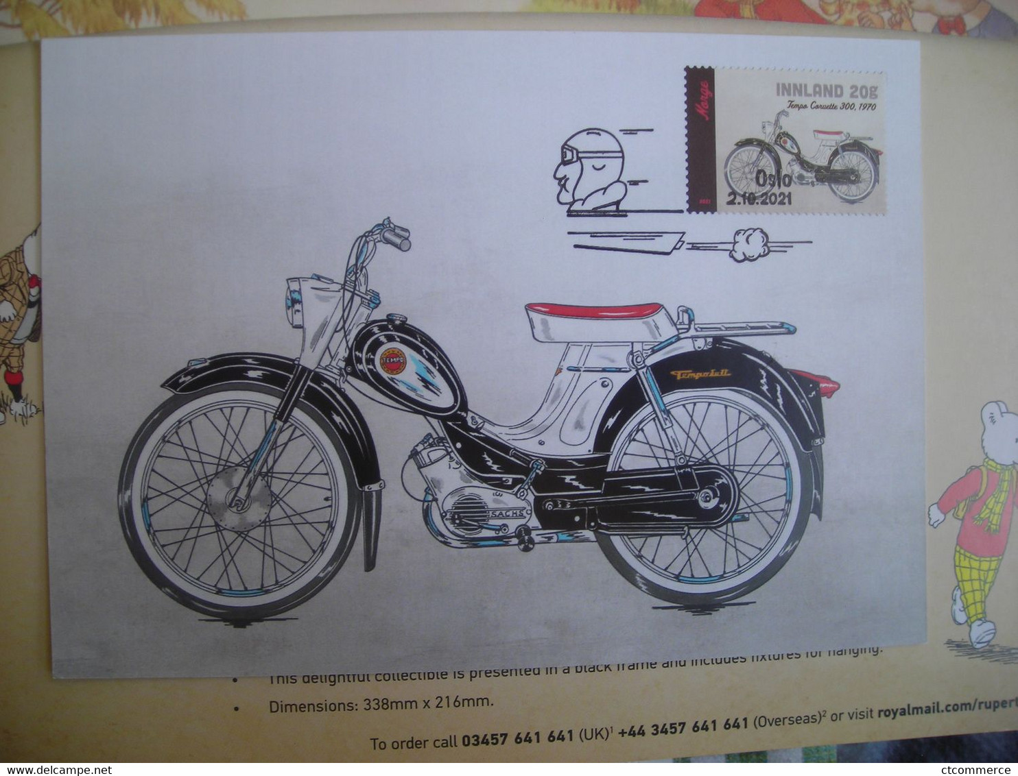 Mopeds and Motorcycles (4 x Maxi Cards) 2021