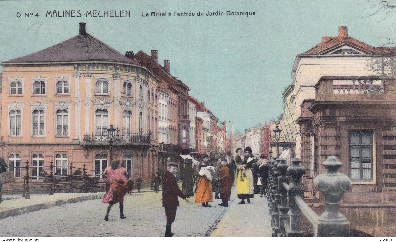 MECHELEN / BRUUL EN INGANG JARDIN BOTANIQUE - Malines