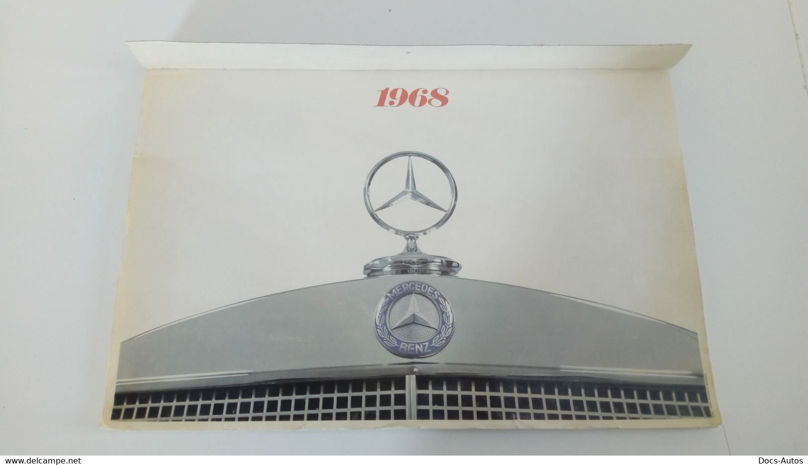 Calendrier MERCEDES 1968 Auto Camion Bus - Grand Format : 1961-70