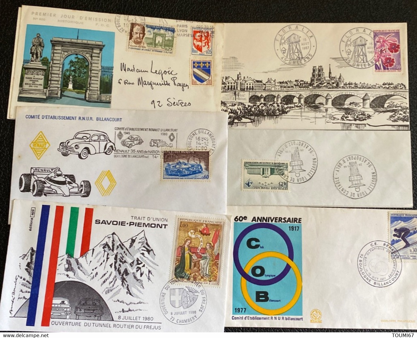 24 ENVELOPPES PREMIER JOUR D’ÉMISSION AVEC TIMBRE DE L’ANNÉE 1970-1973 - Other & Unclassified