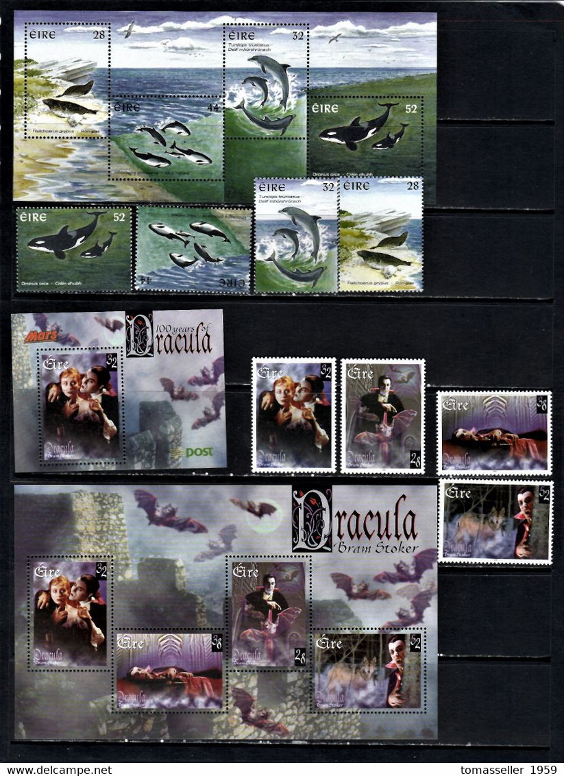 Ireland-1997 Full Year Set ( Stamps.+ S/s+booklets) -  27 Issues.MNH - Komplette Jahrgänge