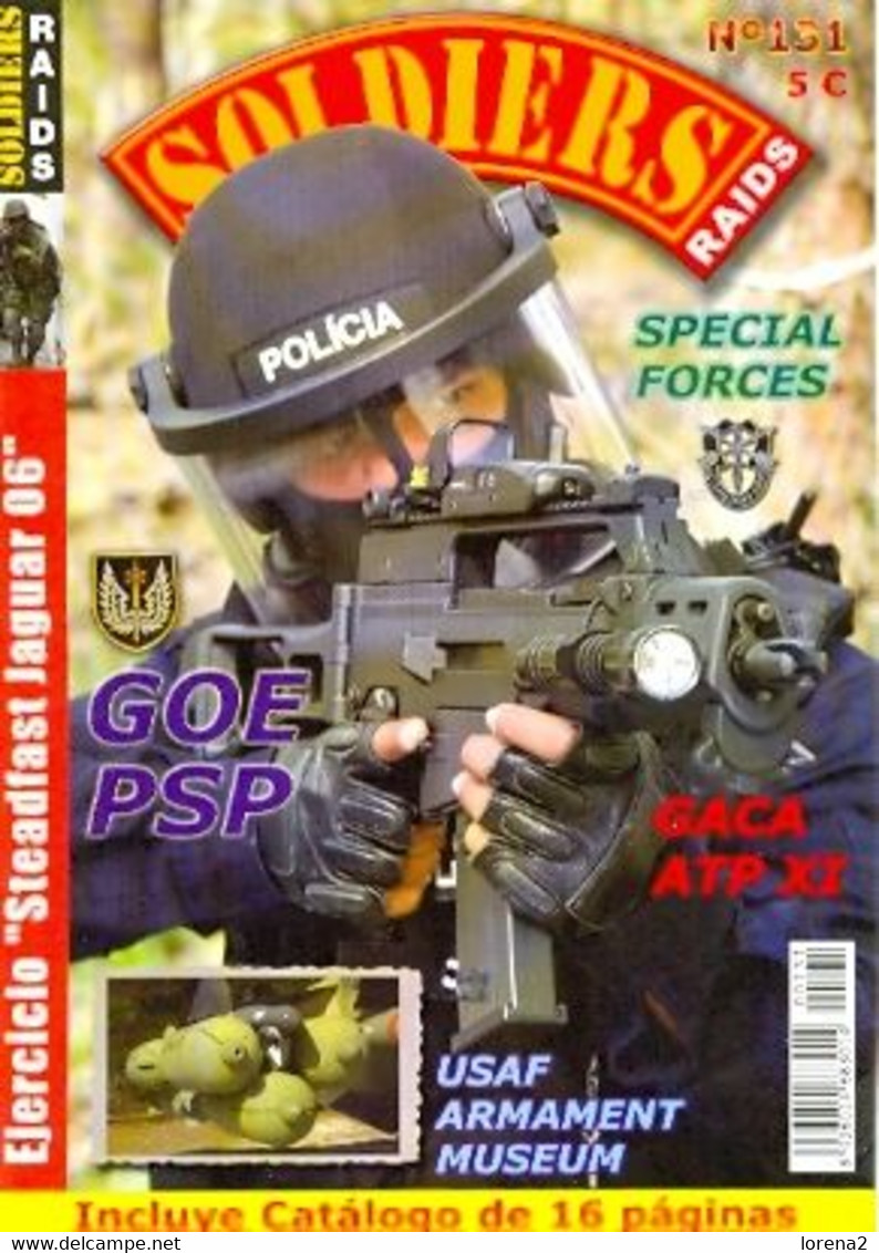 Revista Soldier Raids Nº 131 - Spagnolo