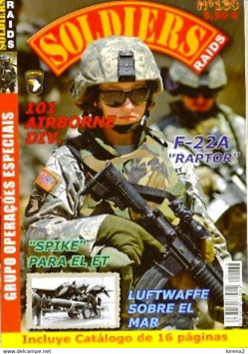 Revista Soldier Raids Nº 138 - Spagnolo
