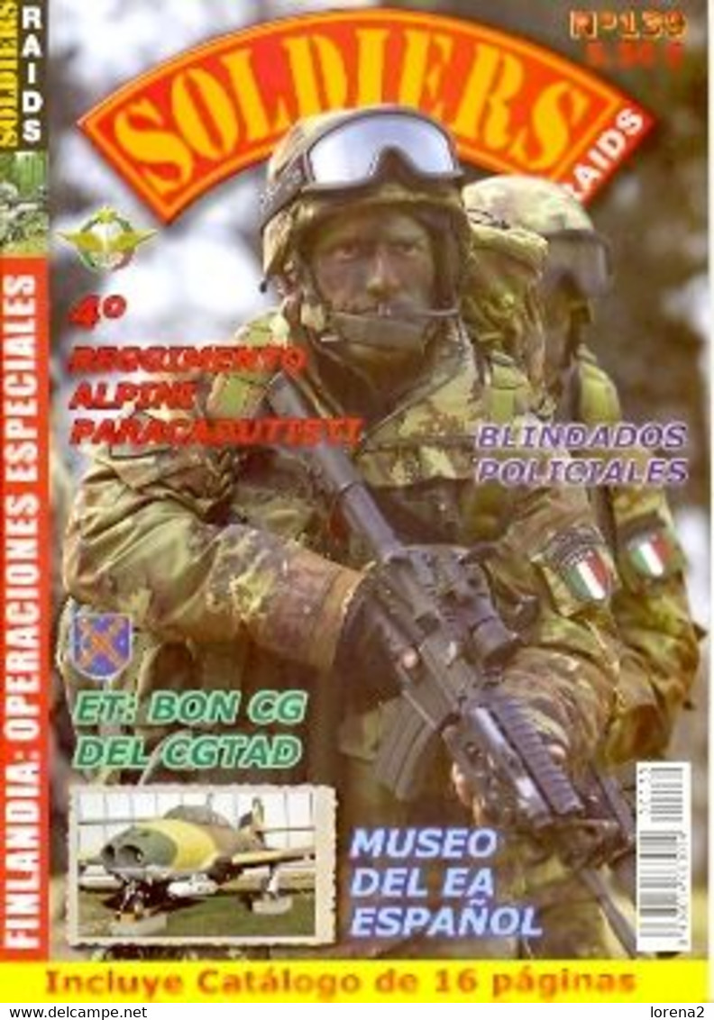 Revista Soldier Raids Nº 139 - Spagnolo