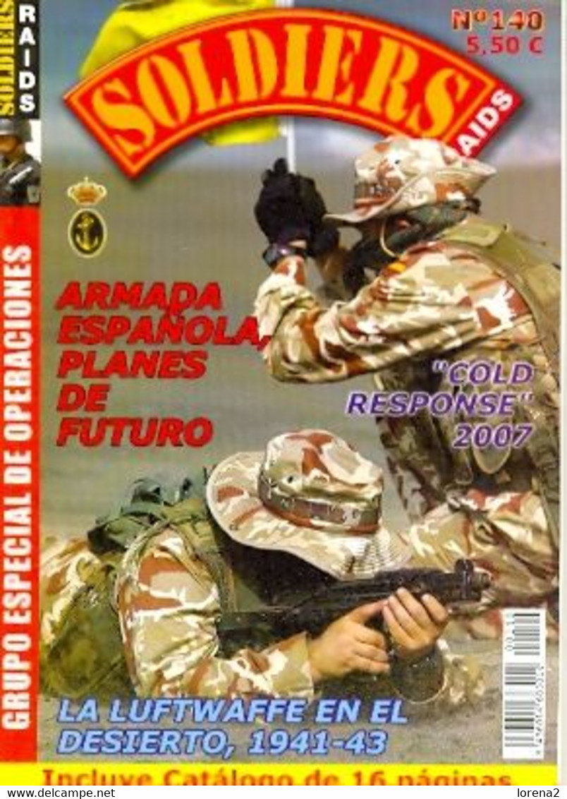 Revista Soldier Raids Nº 140 - Spanish