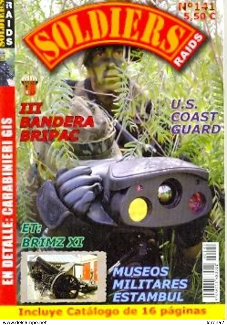 Revista Soldier Raids Nº 141 - Spagnolo