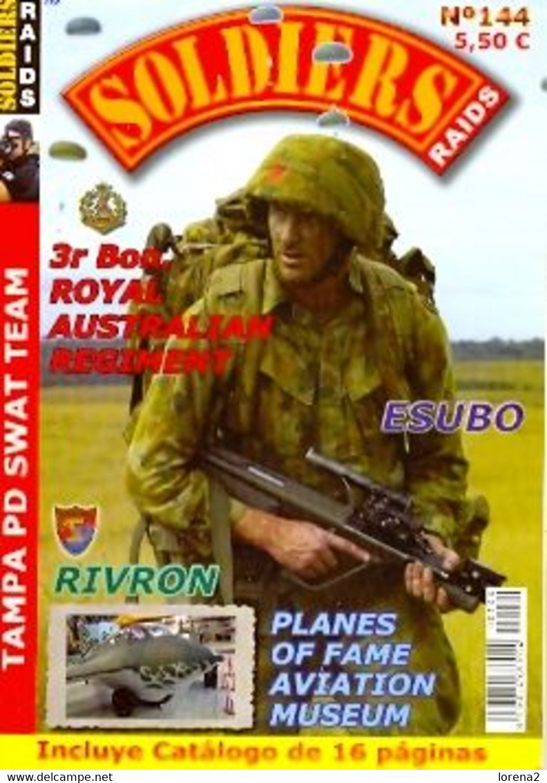 Revista Soldier Raids Nº 144 - Spagnolo