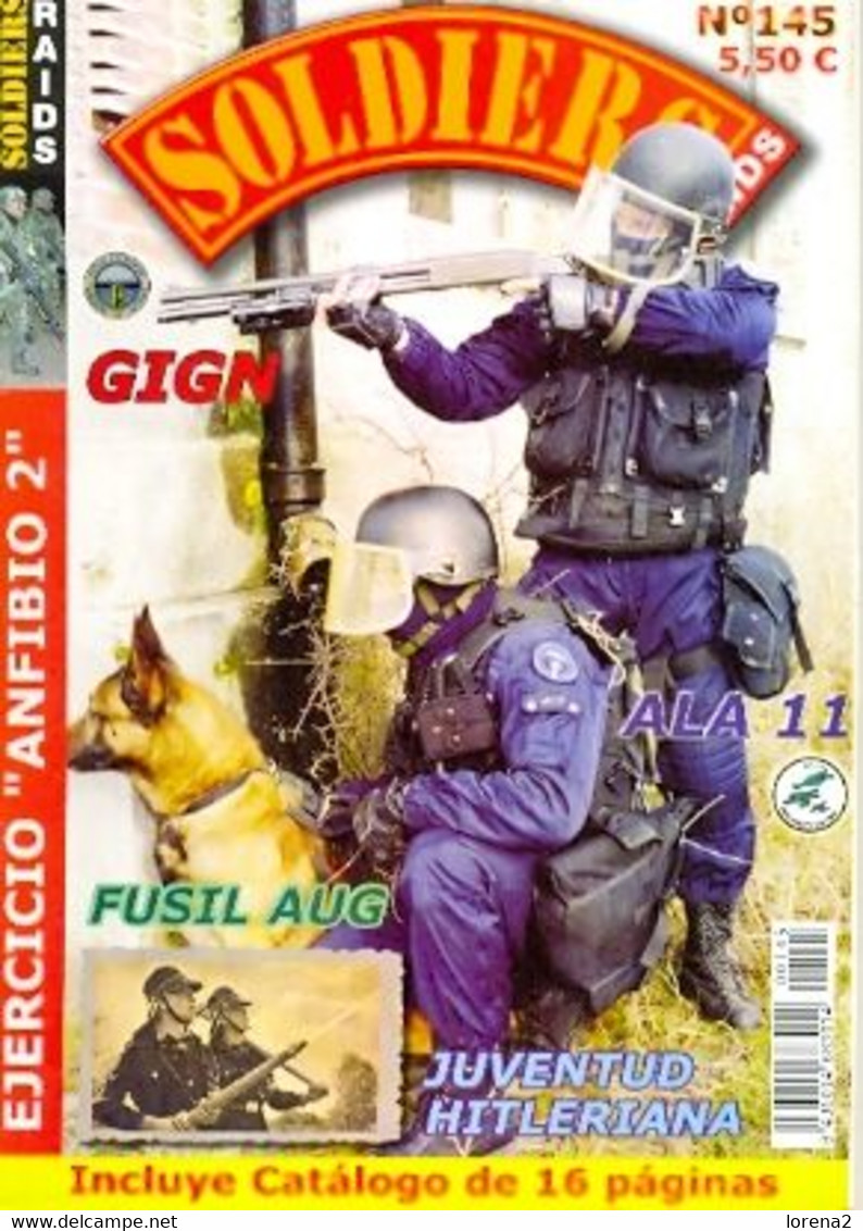 Revista Soldier Raids Nº 145 - Spagnolo