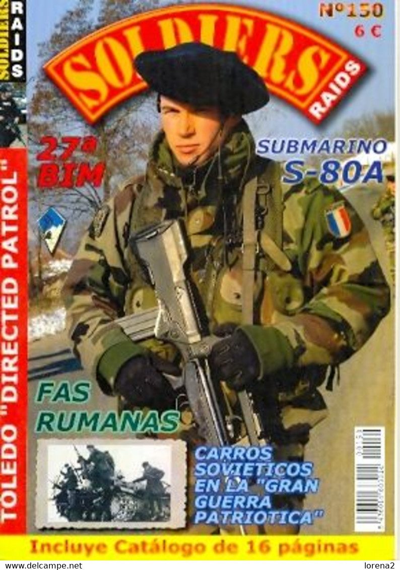 Revista Soldier Raids Nº 150 - Spagnolo