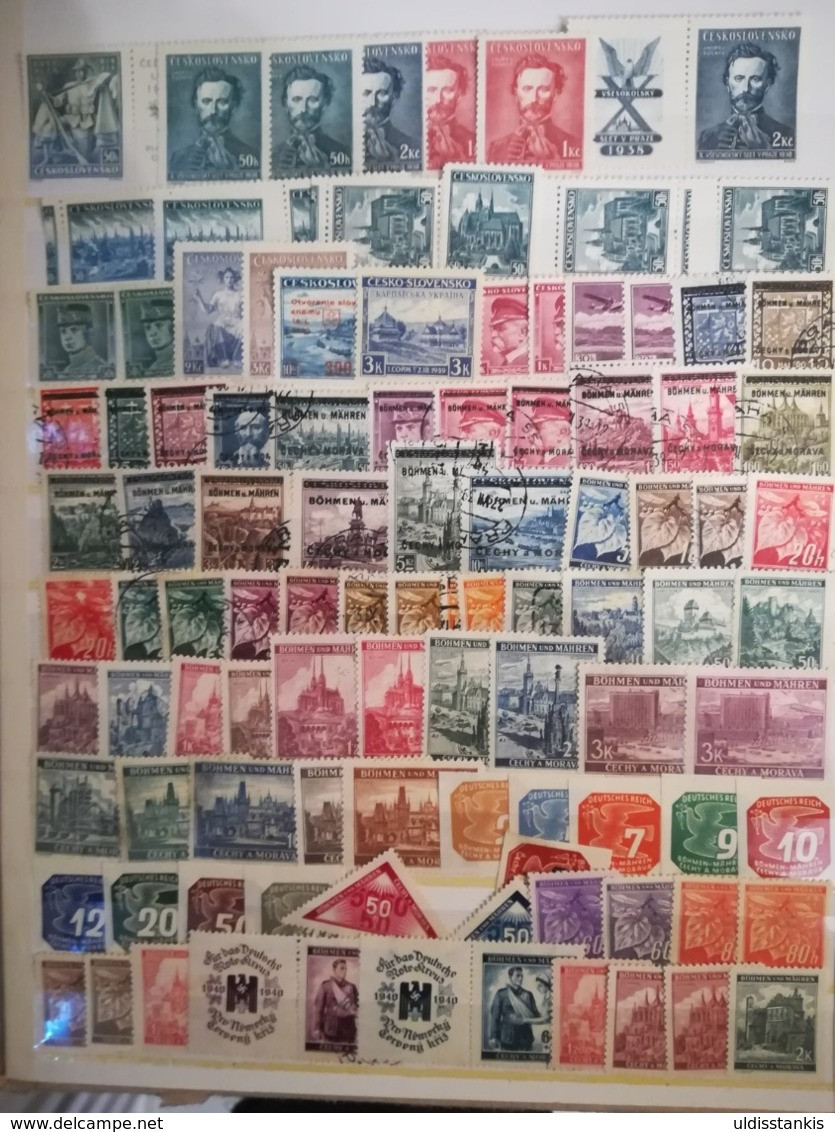 Czechoslovakian Stamp Collection - Autres & Non Classés