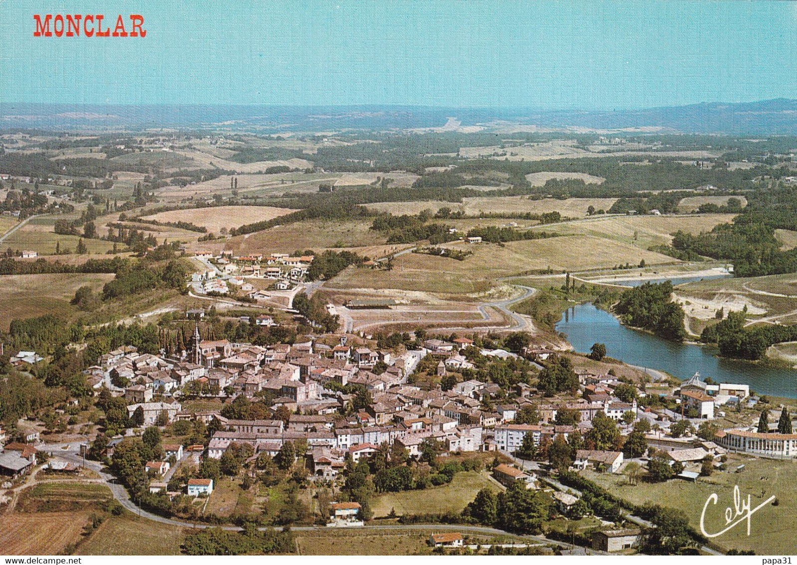 MONTCLAR  DE QUERCY  Vue Générale - Montclar De Quercy