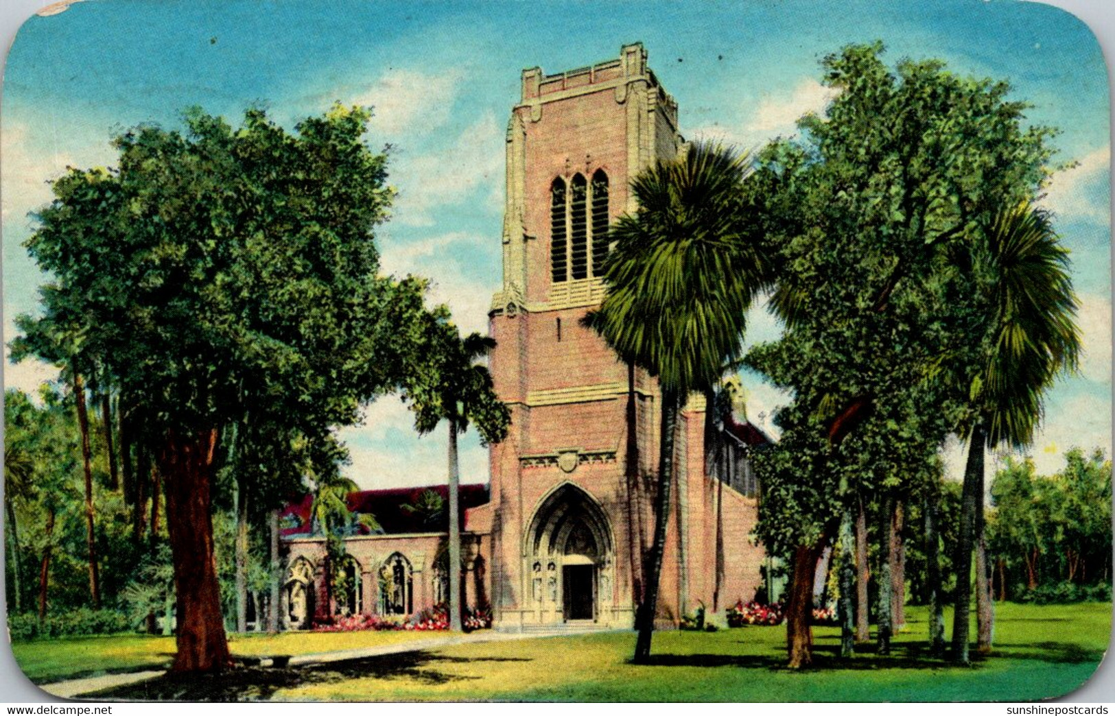 Florida Palm Beach Bethesda By-The-Sea Episcopal Church 1952 - Palm Beach