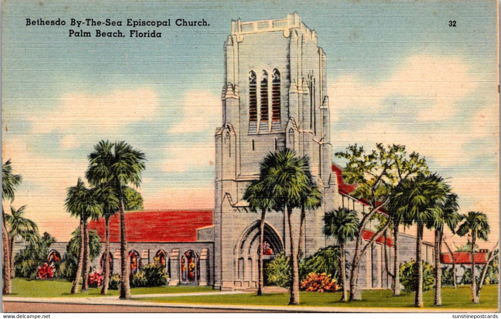 Florida Palm Beach Bethesda By-The-Sea Episcopal Church - Palm Beach