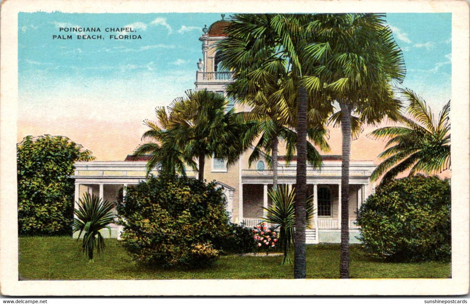 Florida Palm Beach The Poinciana Chapel - Palm Beach