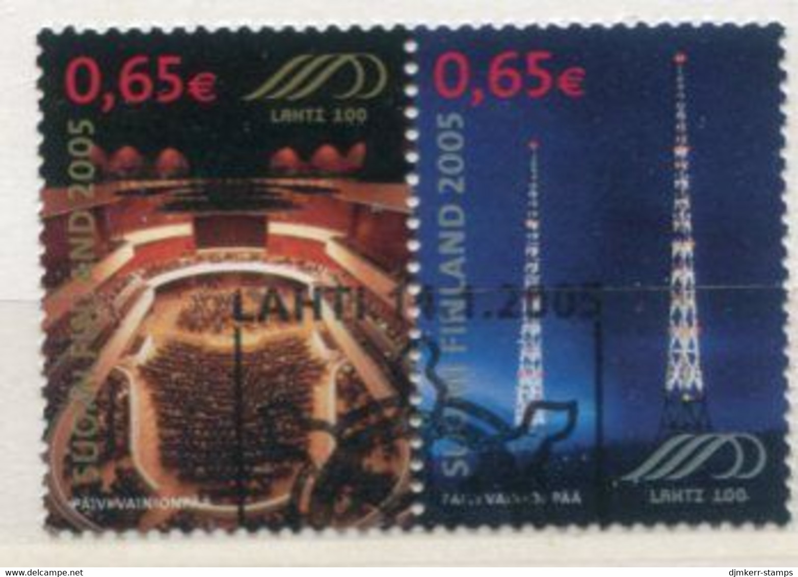 FINLAND 2005 Centenary Of Lahti Used.  Michel  1733-34 - Used Stamps
