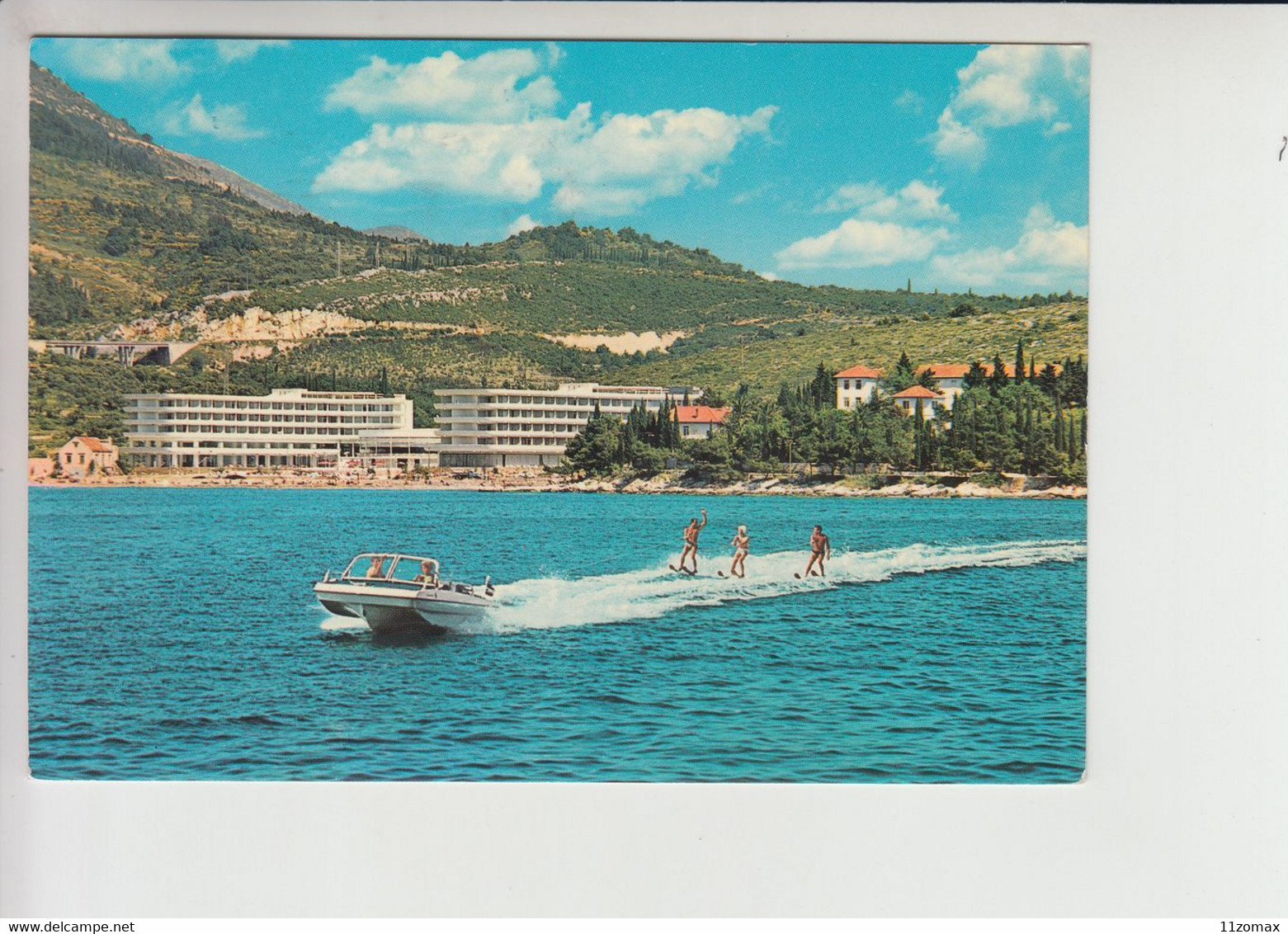 Hotel Albatros Cavtat Croatia, 3 Man Water Skiing, Ski Nautique (ws018) - Water-skiing