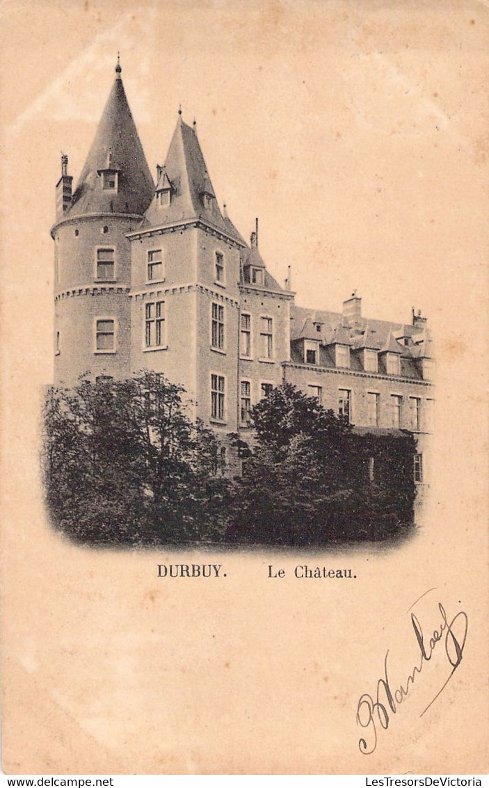 CPA Durbuy - Le Chateau - Carte Voyagée Et Oblitérée à Durbuy - Durbuy