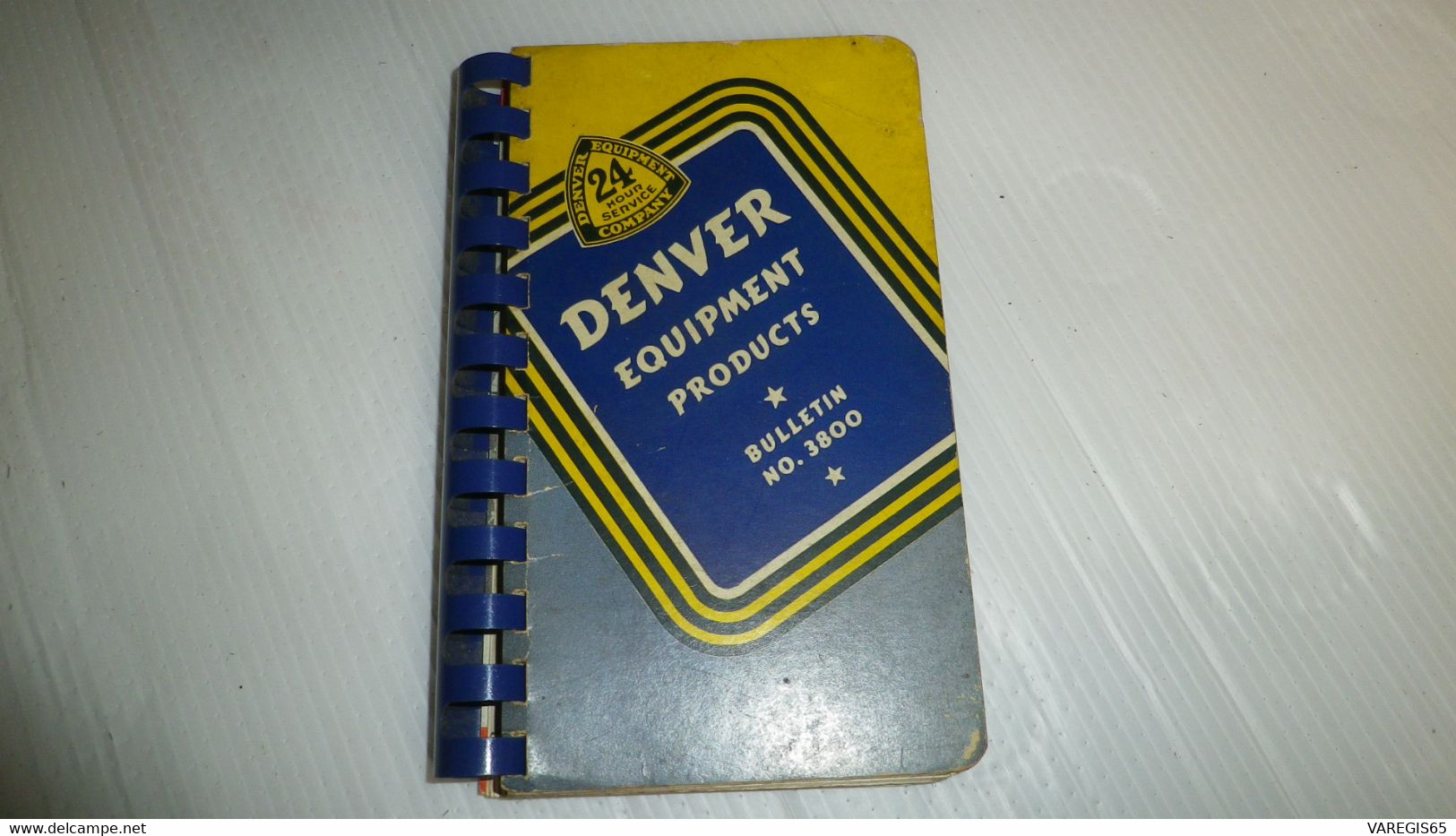 DENVER - EQUIPMENT PRODUCTS - BULLETIN N° 3800 - EDITION 1938 - ÉQUIPEMENT COMPLET DU BROYEUR, DU CONCASSEUR AU FILTRE - Kultur