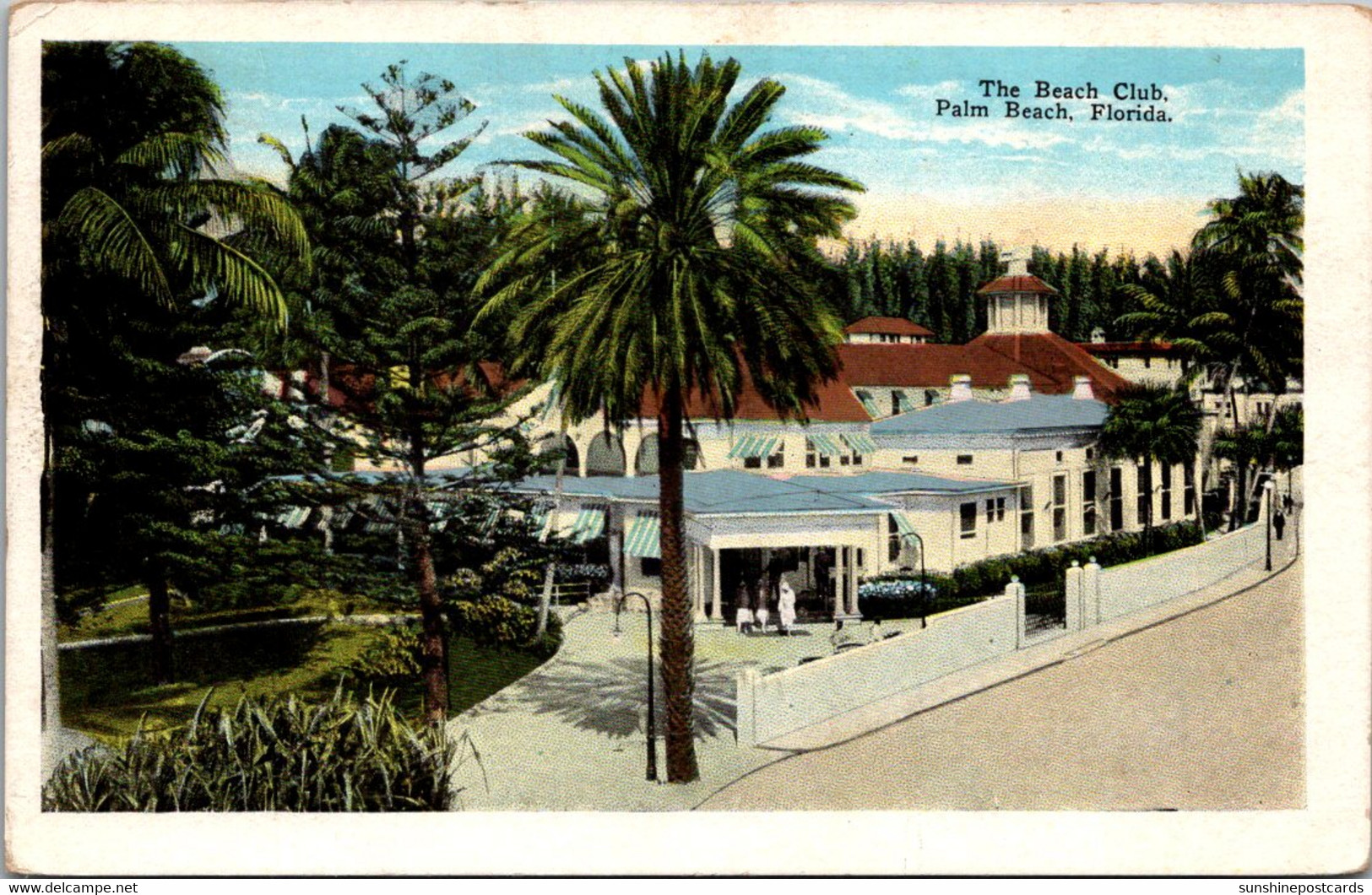 Florida Palm Beach The Beach Club 1936 - Palm Beach