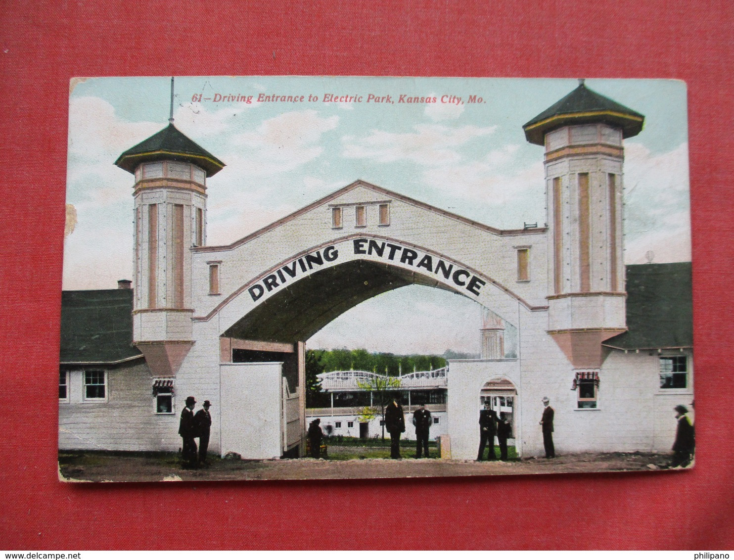 Driving Entrance To Electric Park  Kansas City – Missouri   Ref 3265 - Kansas City – Missouri