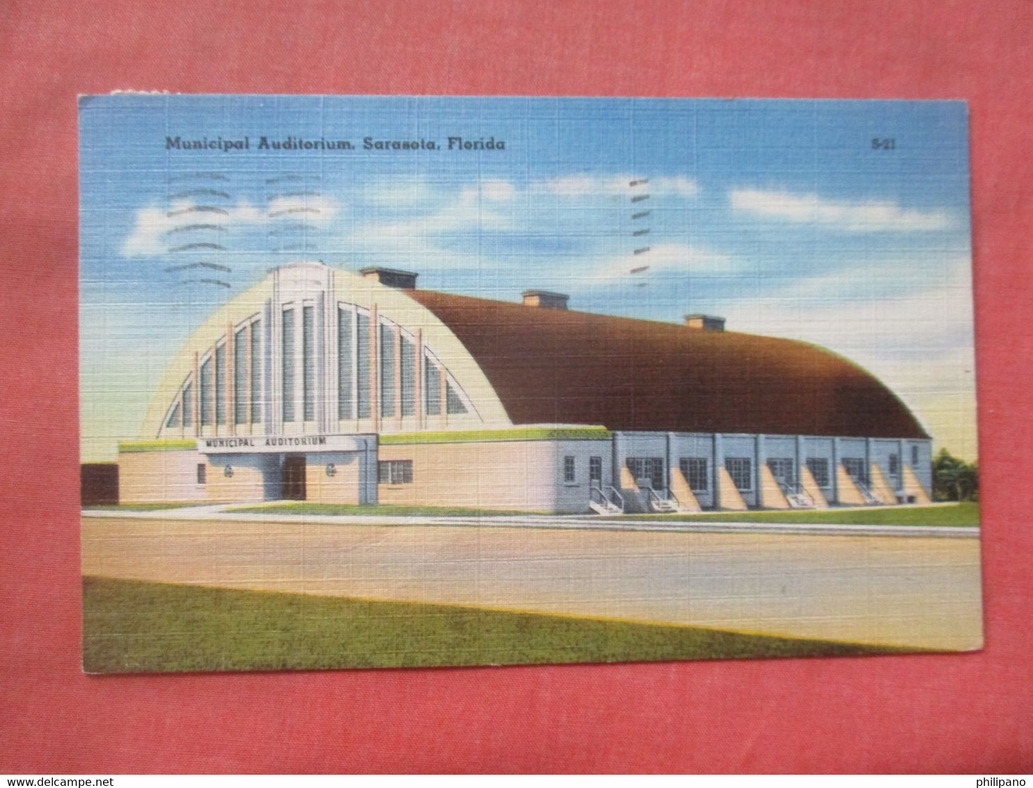 Municipal Auditorium.   Sarasota Florida > Sarasota   =ref 5616 - Sarasota