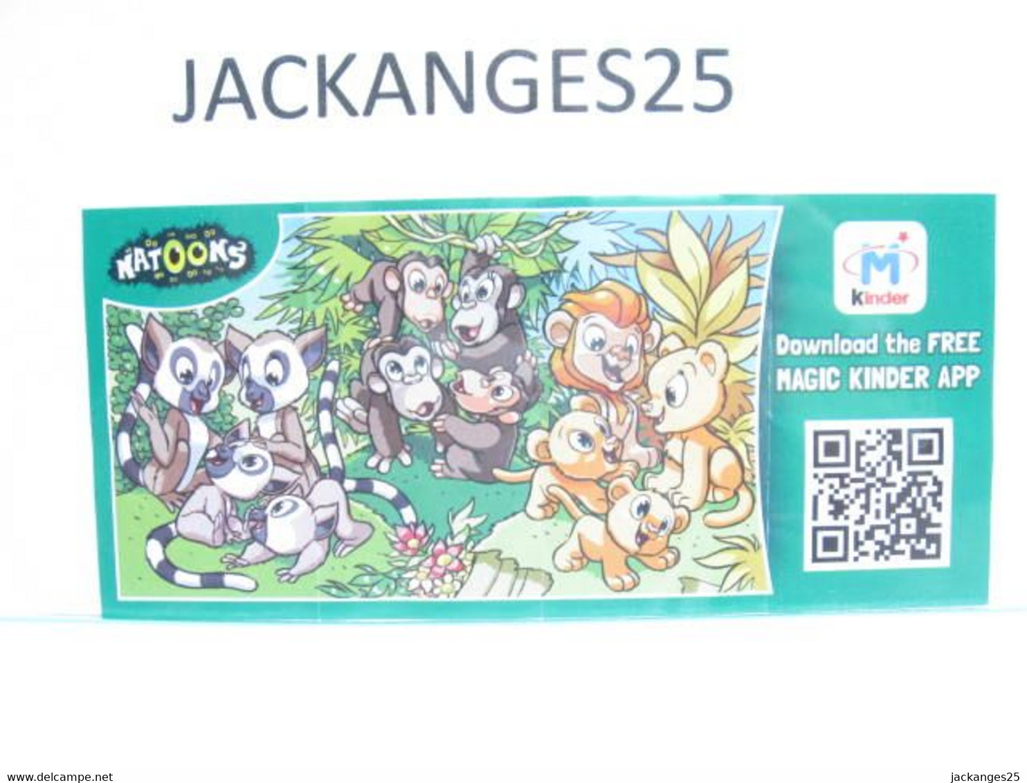 KINDER MPG FS 147 LIONNE ANIMAUX NATOONS TIERE 2015  + BPZ - Families