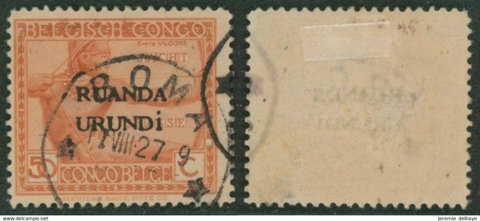 Ruanda-Urundi - Vloors N°67 Obl Simple Cercle "Boma" (2 étoiles). - Used Stamps