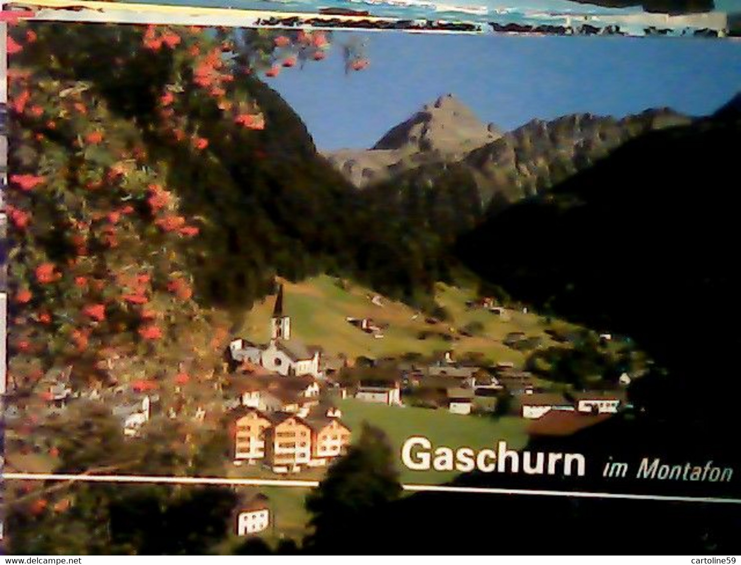 2 CARDS AUSTRIA AUTRICHE VORALBERG GASCHURN  ARLBERG N1985 IQ8612 - Gaschurn