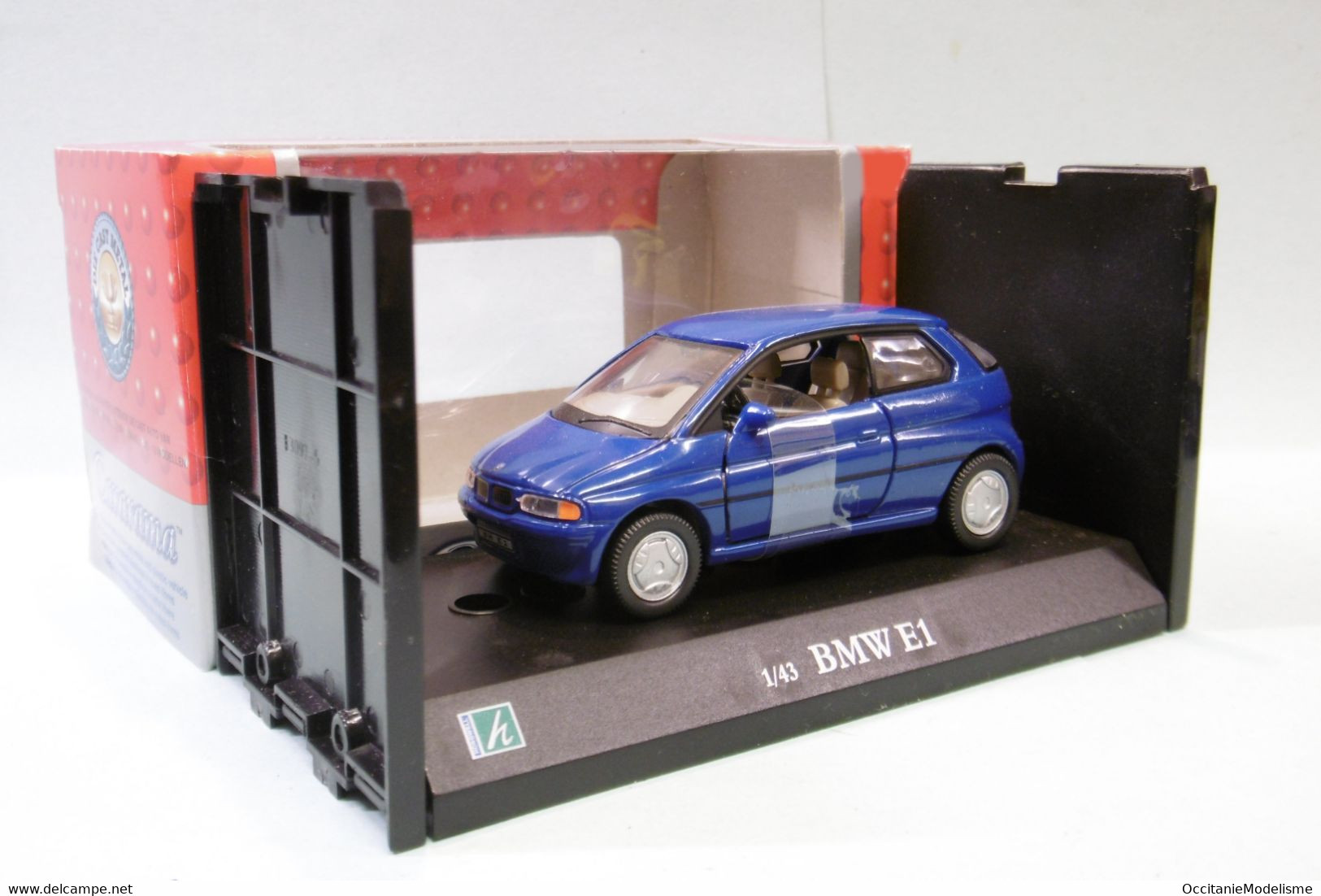 Cararama / Hongwell - BMW E1 Bleu BO 1/43 - Cararama (Oliex)