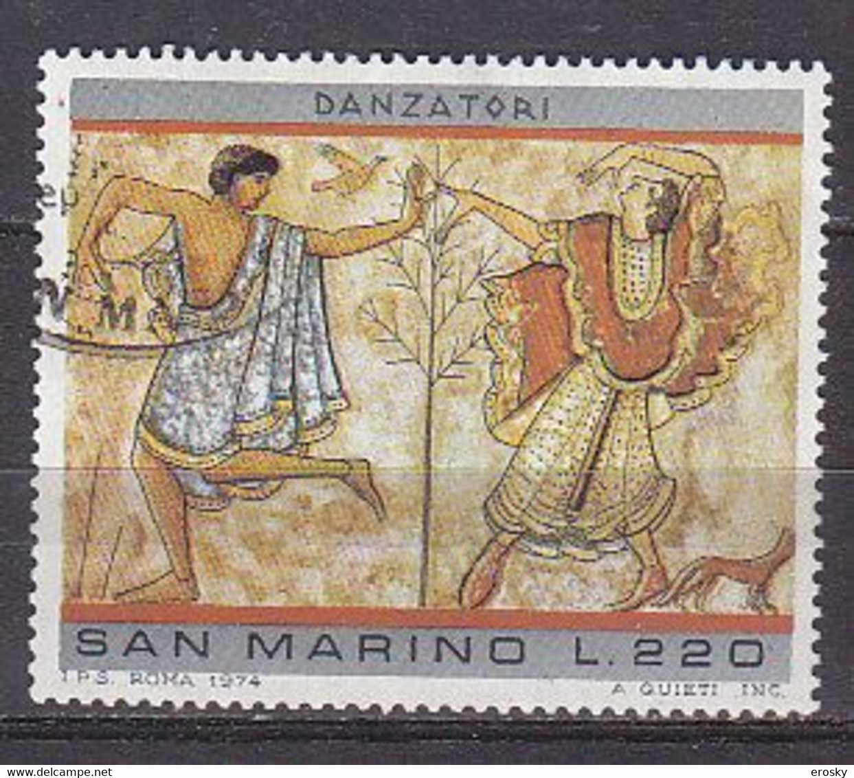 Y8804 - SAN MARINO Ss N°934 - SAINT-MARIN Yv N°890 - Used Stamps