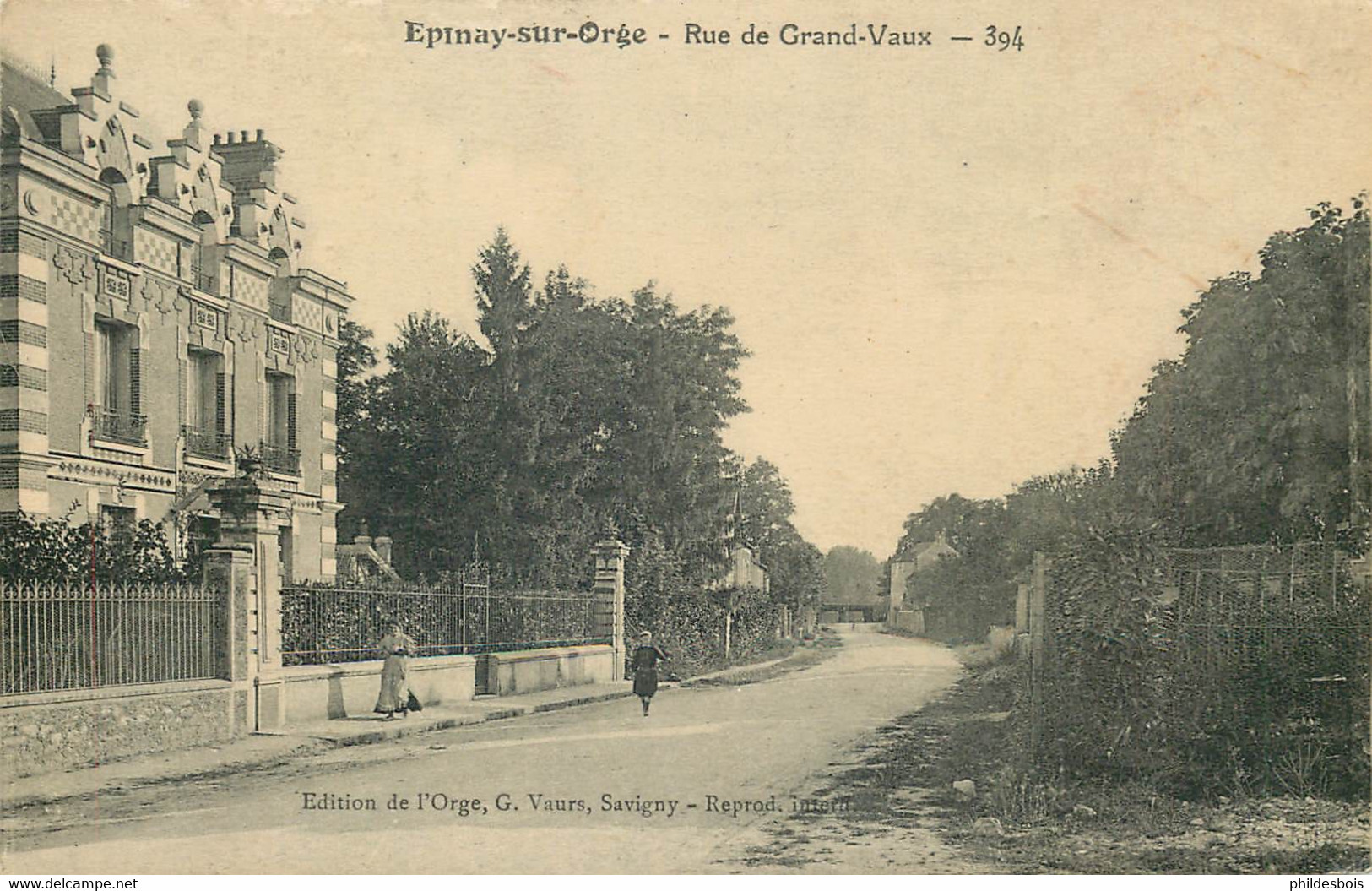 ESSONNE  EPINAY SUR ORGE  Rue De Grand Vaux - Epinay-sur-Orge