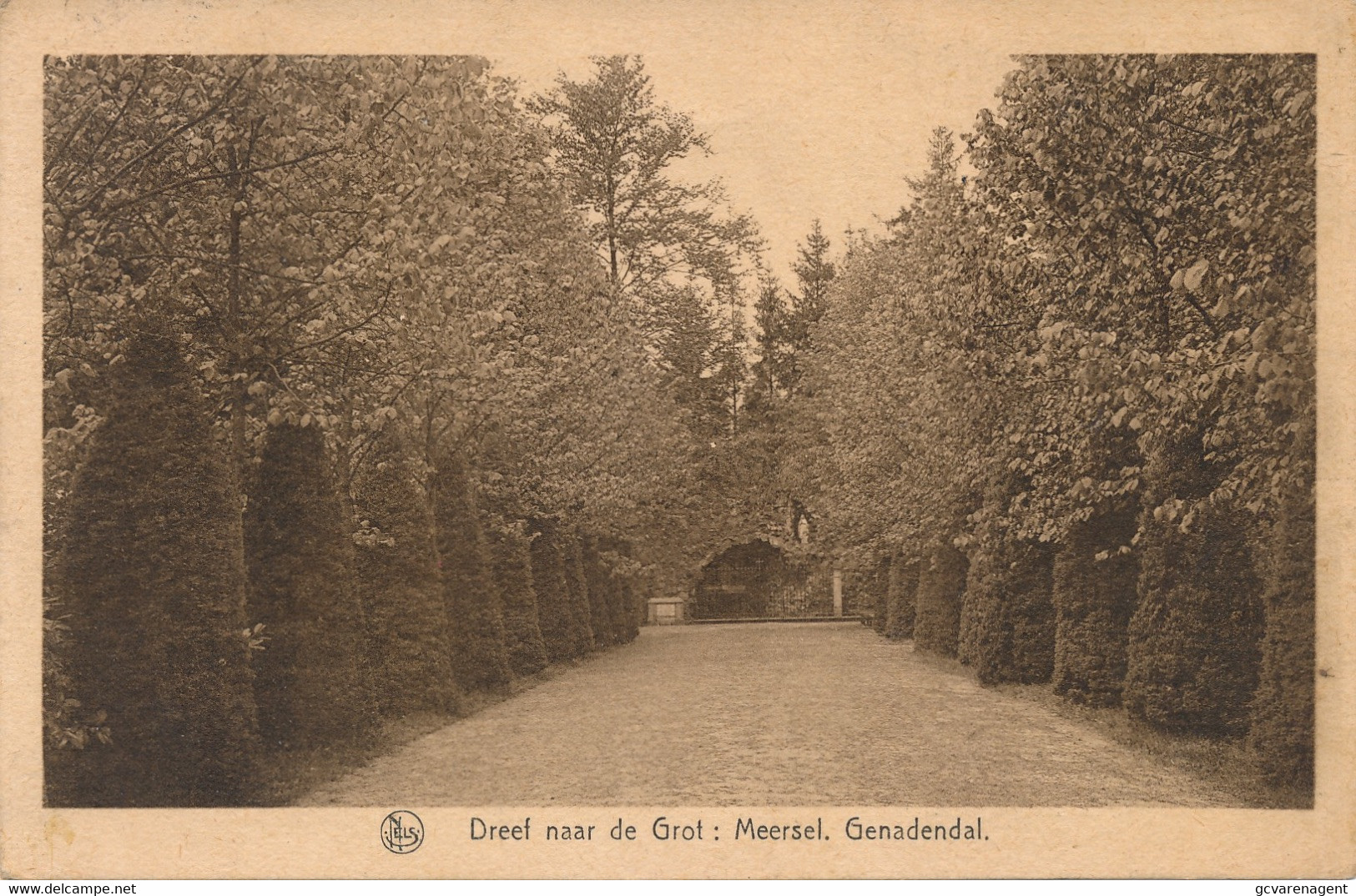 MEERSEL  DREEF NAAR DE GROT  GENADENDAL          -   2 SCANS - Hoogstraten