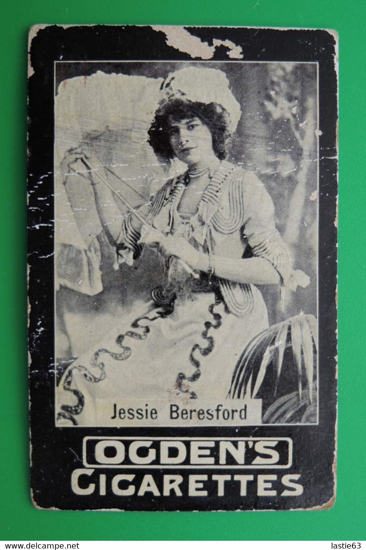 Chromo  Image  Ogden's  Cigarettes  Jessie  Beresford - Ogden's