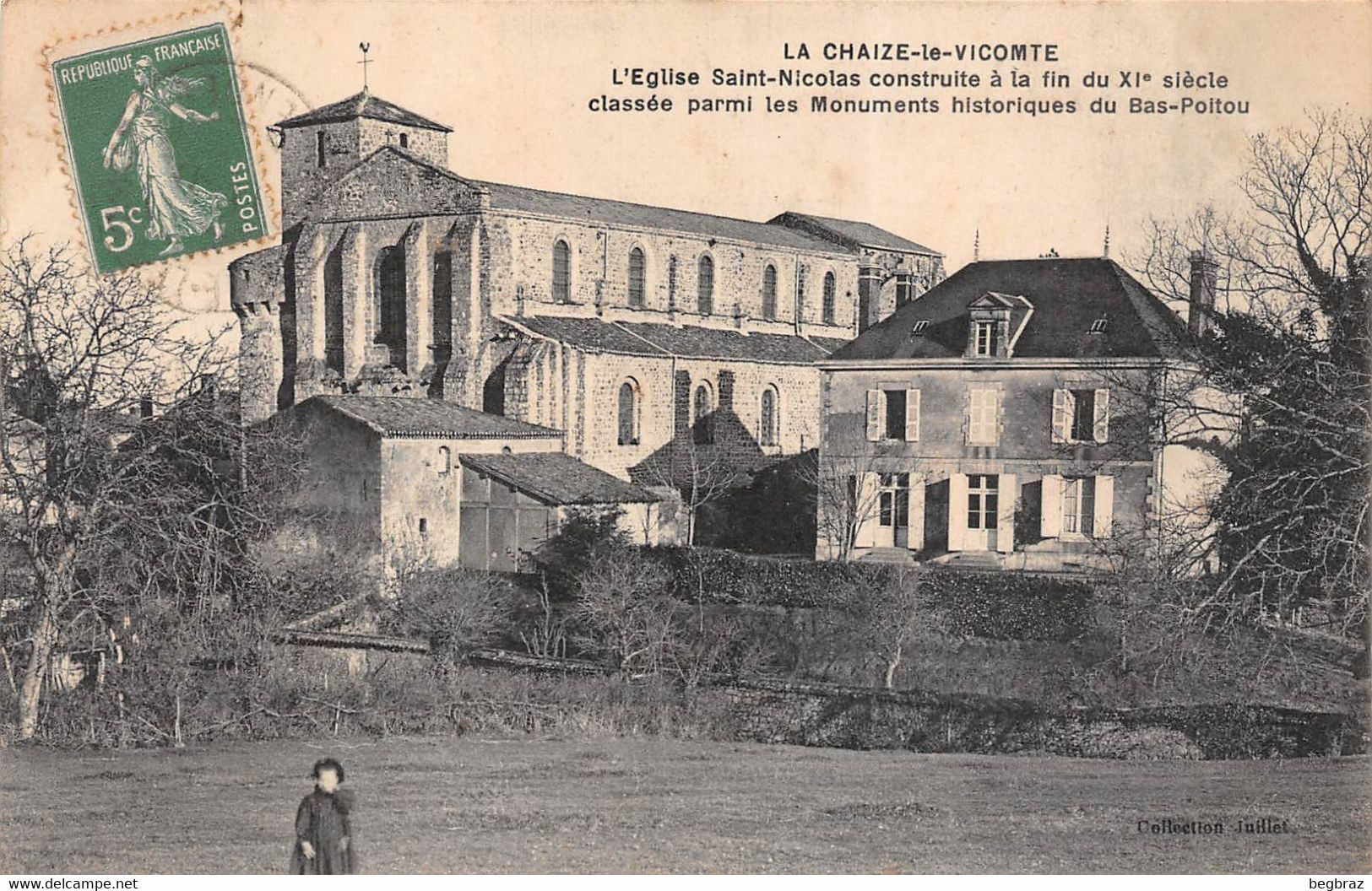 LA CHAIZE LE VICOMTE     EGLISE ST NICOLAS - La Chaize Le Vicomte