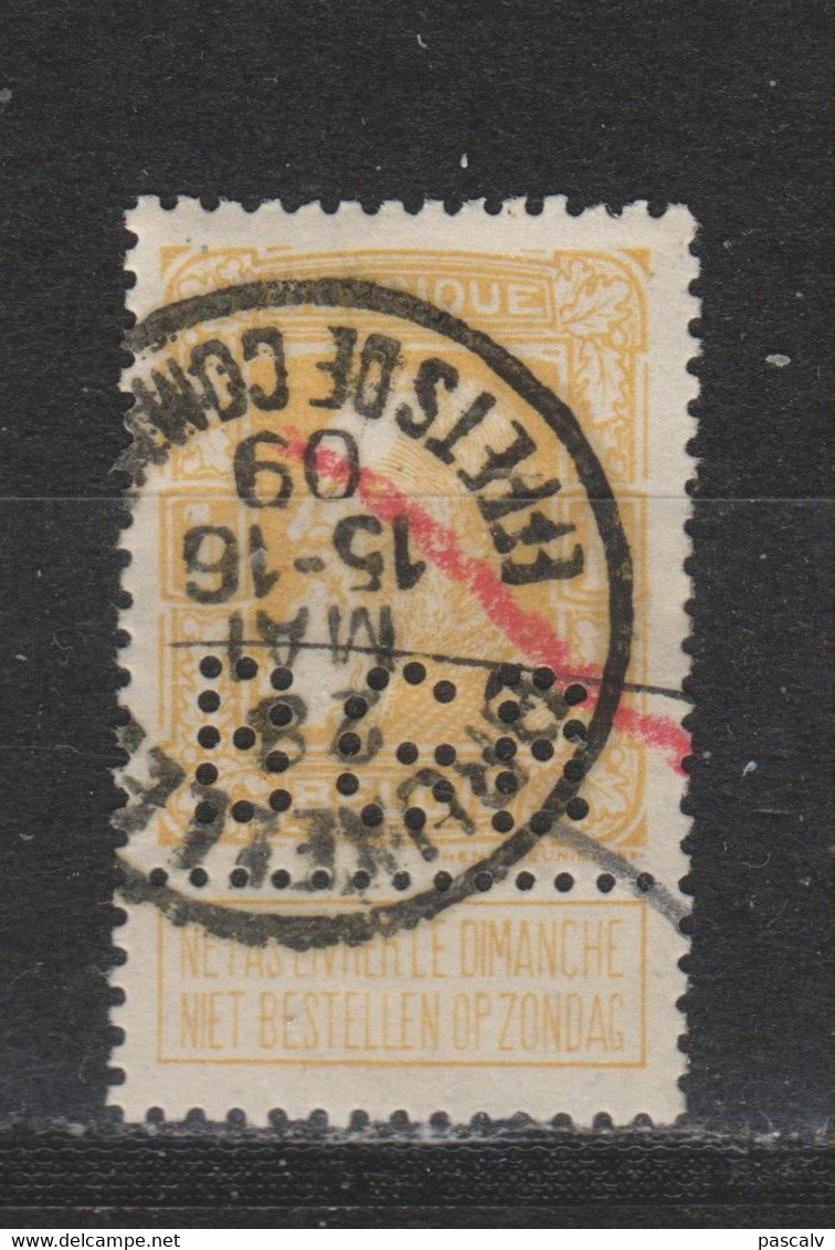 COB 79 Perforé Perfin B.G.B. - 1863-09